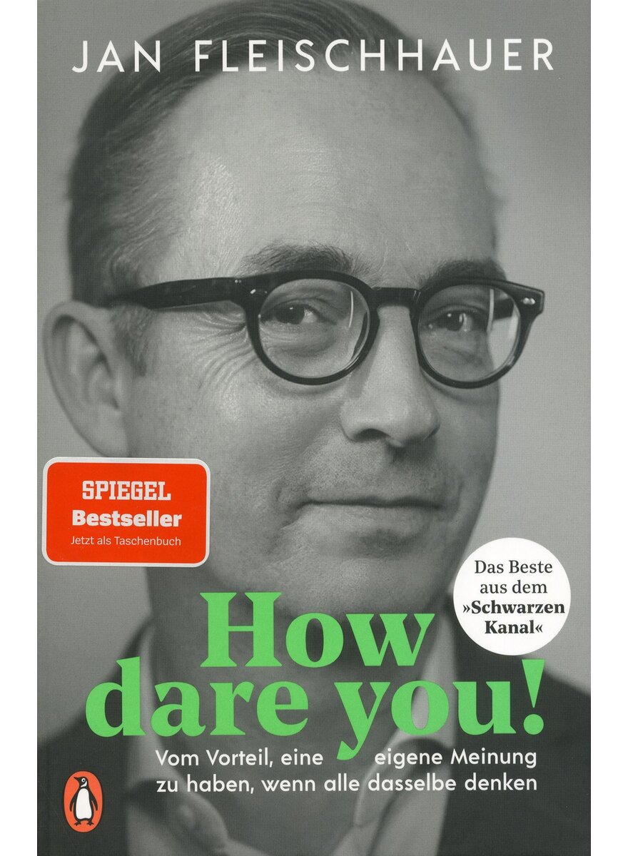 Auf diesem Bild sehen Sie das Produktbild 1 fr HOW DARE YOU! - JAN FLEISCHHAUER