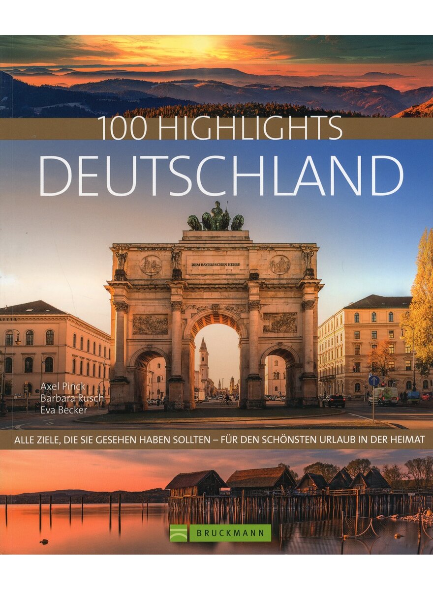 Auf diesem Bild sehen Sie das Produktbild 1 fr 100 HIGHLIGHTS DEUTSCHLAND BECKER/PINCK/RUSCH