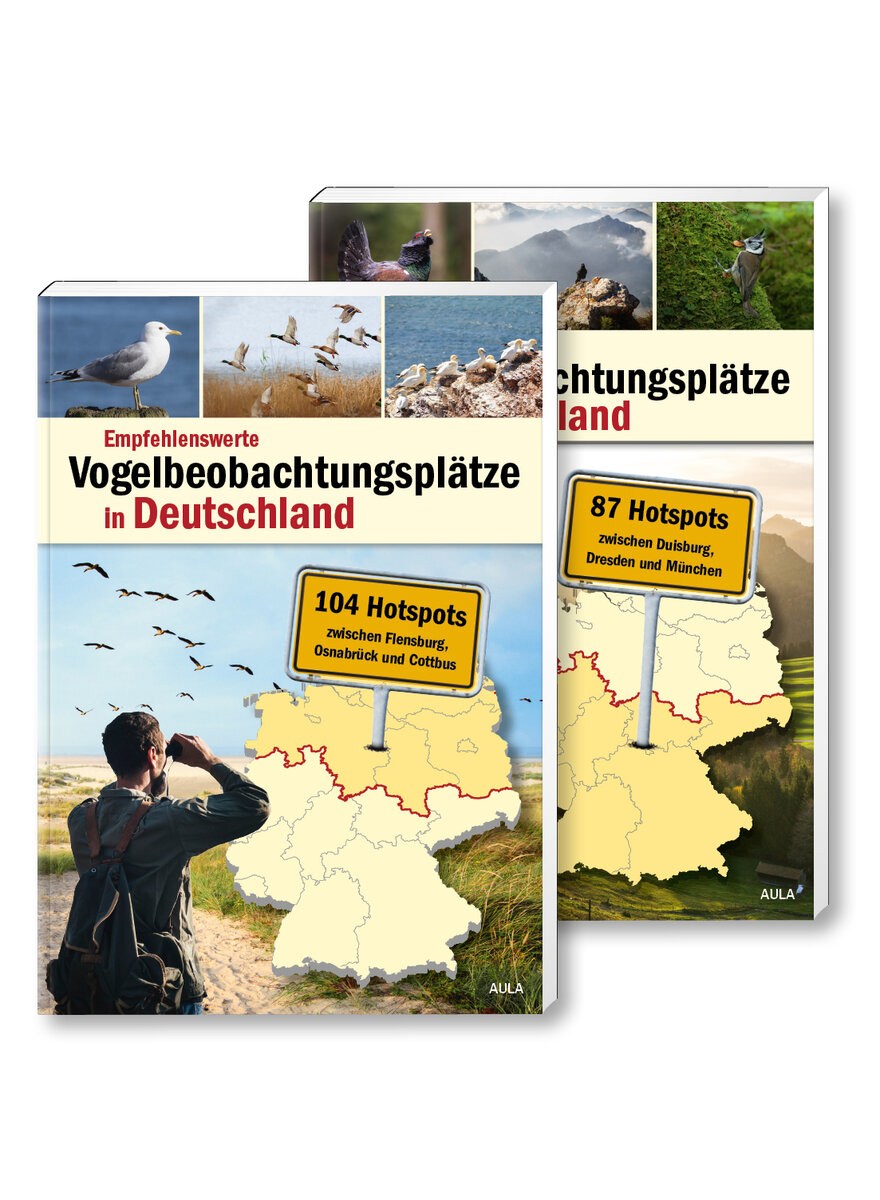 SET VOGELBEOBACHTUNGSPLTZE IN DEUTSCHLAND - 191 HOTSPOTS ZW. FLENSBURG UND MNCHEN