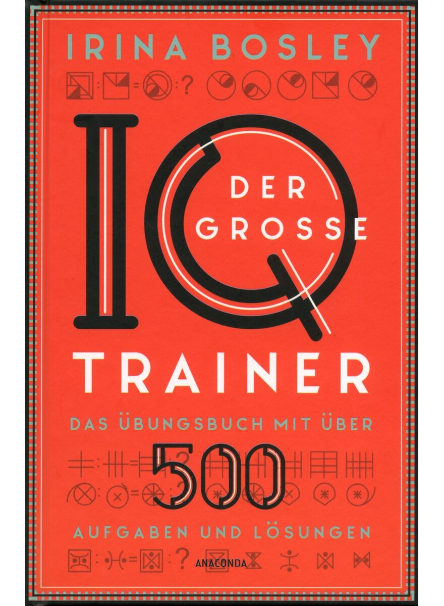 Auf diesem Bild sehen Sie das Produktbild 1 fr DER GROSSE IQ-TRAINER - IRINA BOSLEY