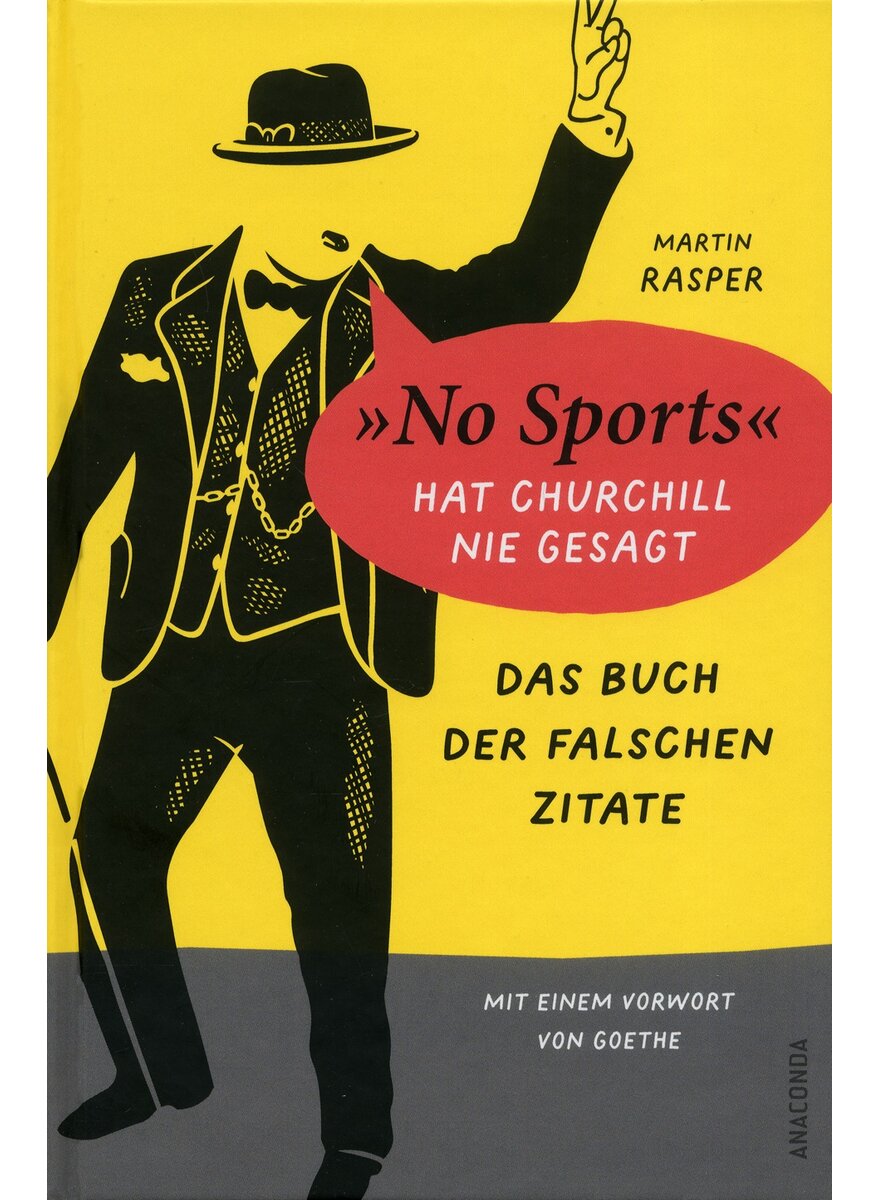 Auf diesem Bild sehen Sie das Produktbild 1 fr DAS BUCH DER FALSCHEN ZITATE - MARTIN RASPER