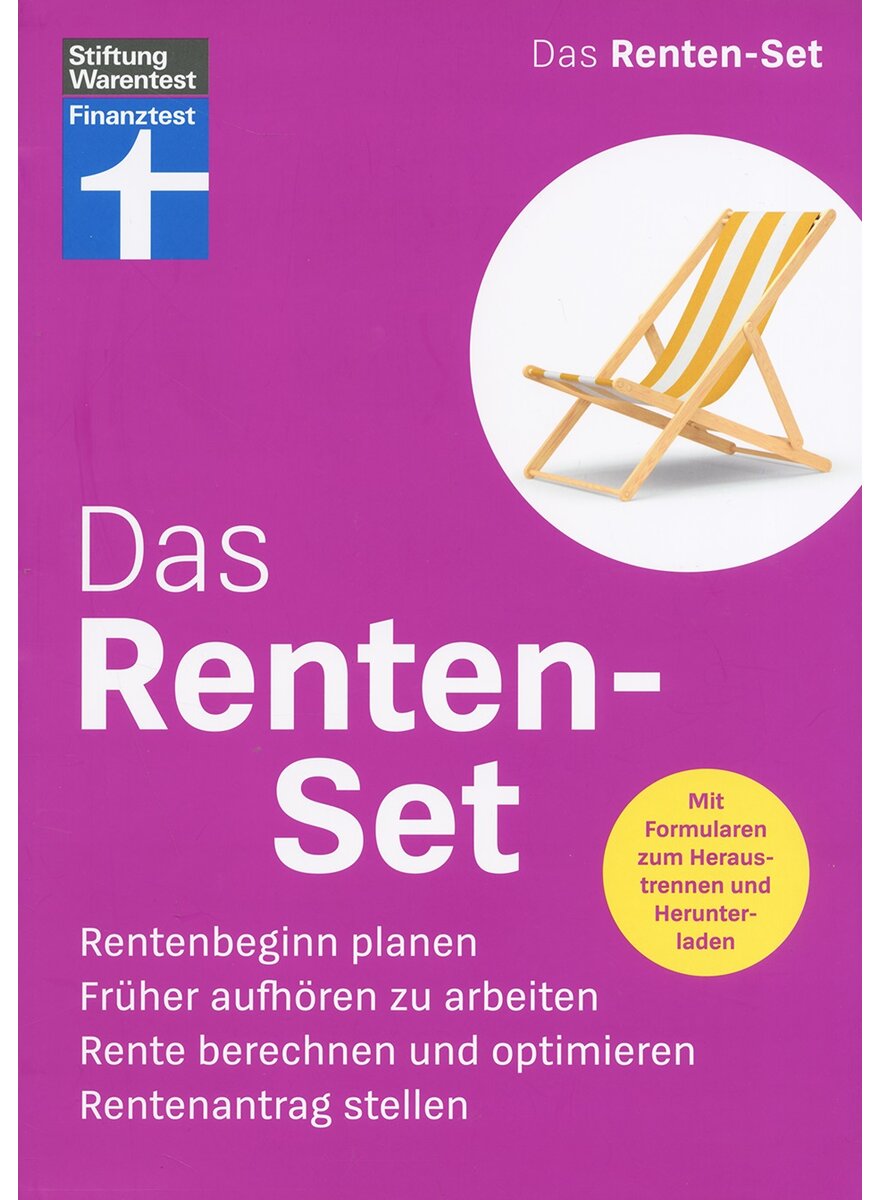 Auf diesem Bild sehen Sie das Produktbild 1 fr DAS RENTEN-SET - ANNIKA KREMPEL