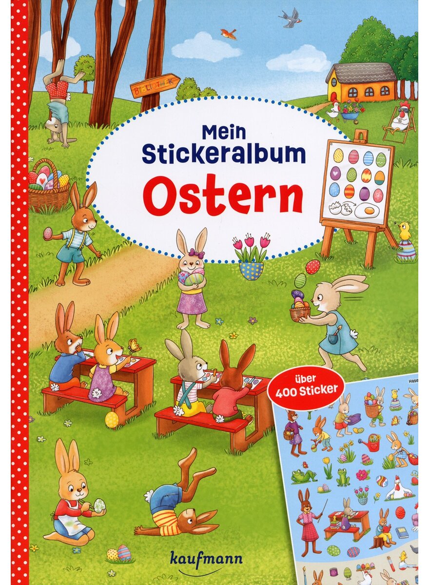 Auf diesem Bild sehen Sie das Produktbild 1 fr MEIN STICKERALBUM OSTERN - KAMLAH/BOUGIE