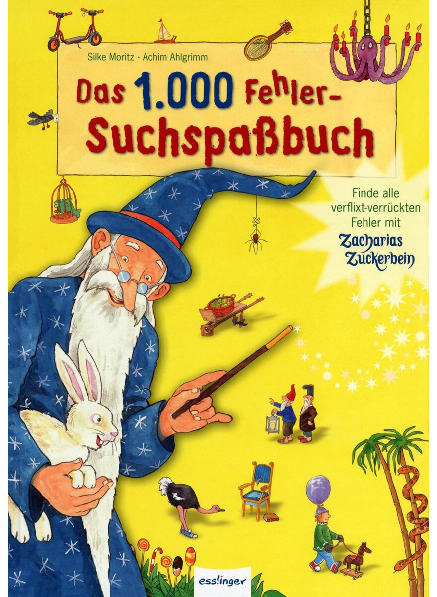 Auf diesem Bild sehen Sie das Produktbild 1 fr DAS 1.000 FEHLER-SUCHSPABUCH - MORITZ/AHLGRIMM