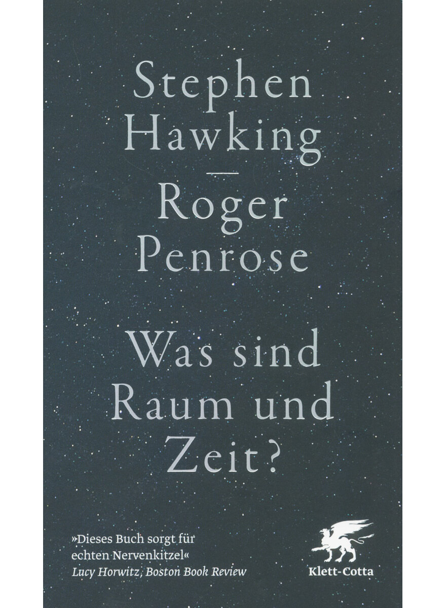 Auf diesem Bild sehen Sie das Produktbild 1 fr WAS SIND RAUM UND ZEIT? - HAWKING/PENROSE
