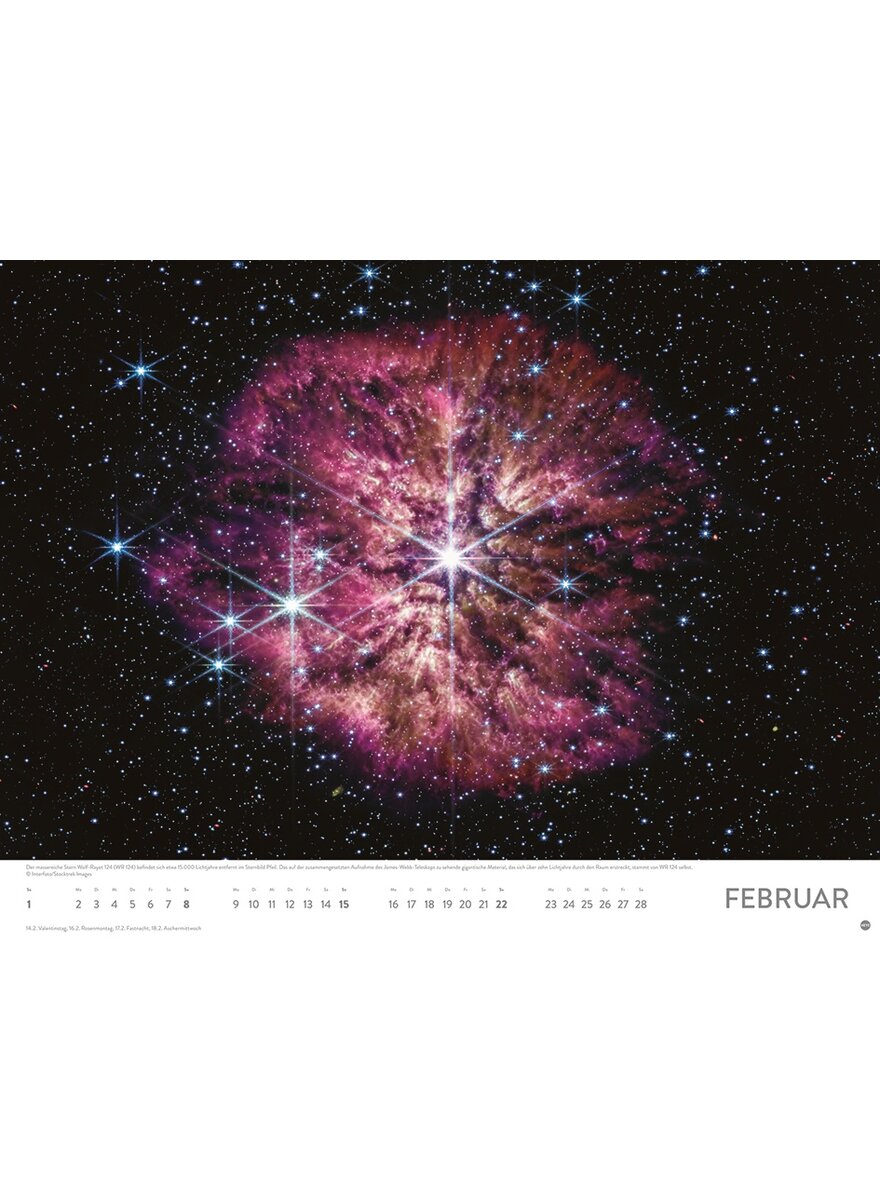 Auf diesem Bild sehen Sie das Produktbild 3 fr KALENDER DAS UNIVERSUM 2026 -