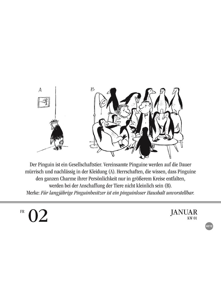 Auf diesem Bild sehen Sie das Produktbild 3 fr LORIOT KALENDER 2026