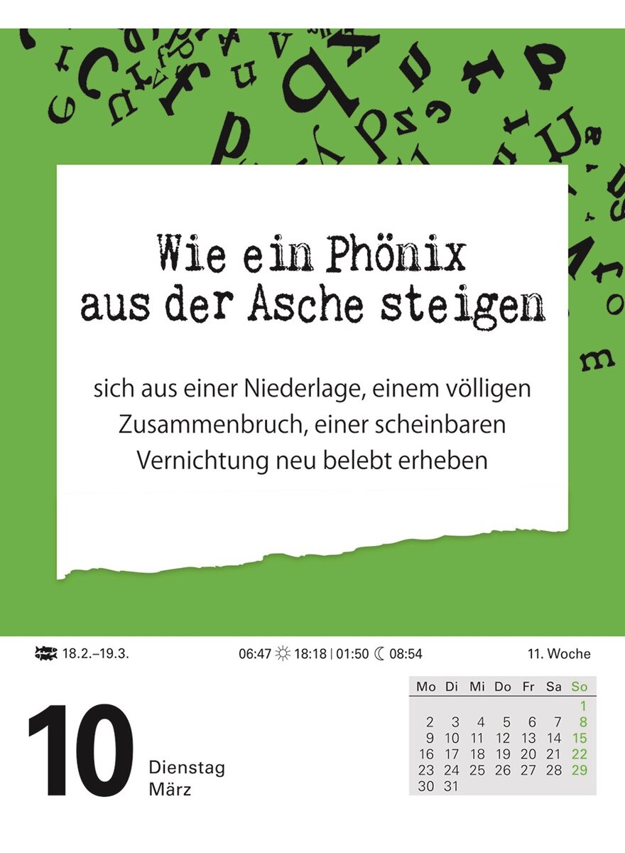 Auf diesem Bild sehen Sie das Produktbild 4 fr TAGESABREIKALENDER DAS SALZ IN DER BUCHSTABEN-SUPPE 2026 -