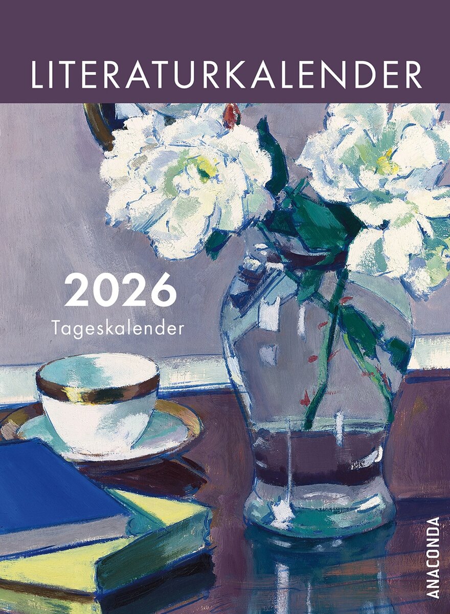 Auf diesem Bild sehen Sie das Produktbild 1 fr LITERATURKALENDER 2026 - JAN STRMPEL (HRSG.)