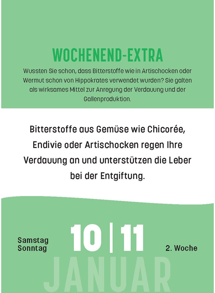 Auf diesem Bild sehen Sie das Produktbild 3 fr KALENDER GESUNDHEIT FR JEDEN TAG 2026 - DIETRICH GRNEMEYER