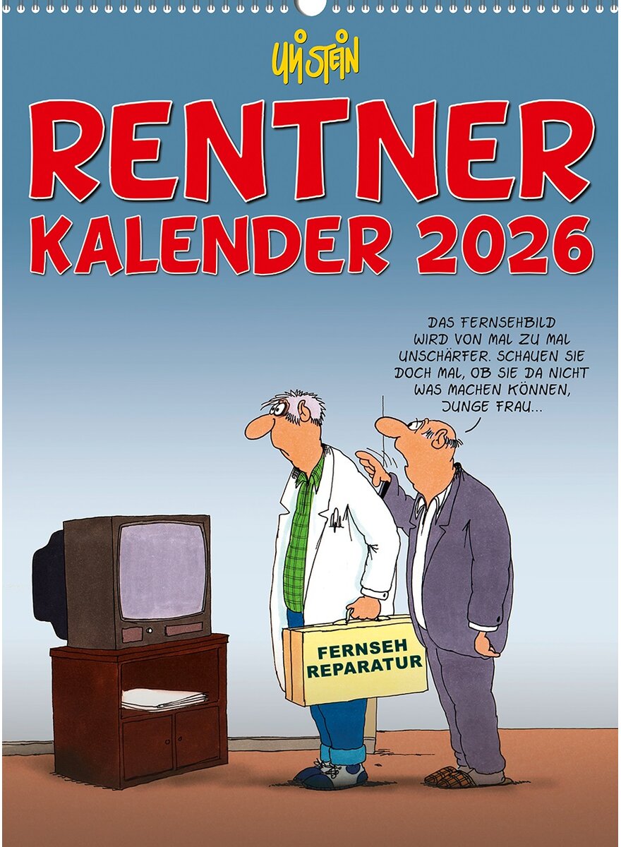Auf diesem Bild sehen Sie das Produktbild 1 fr ULI STEIN RENTNERKALENDER 2026 -