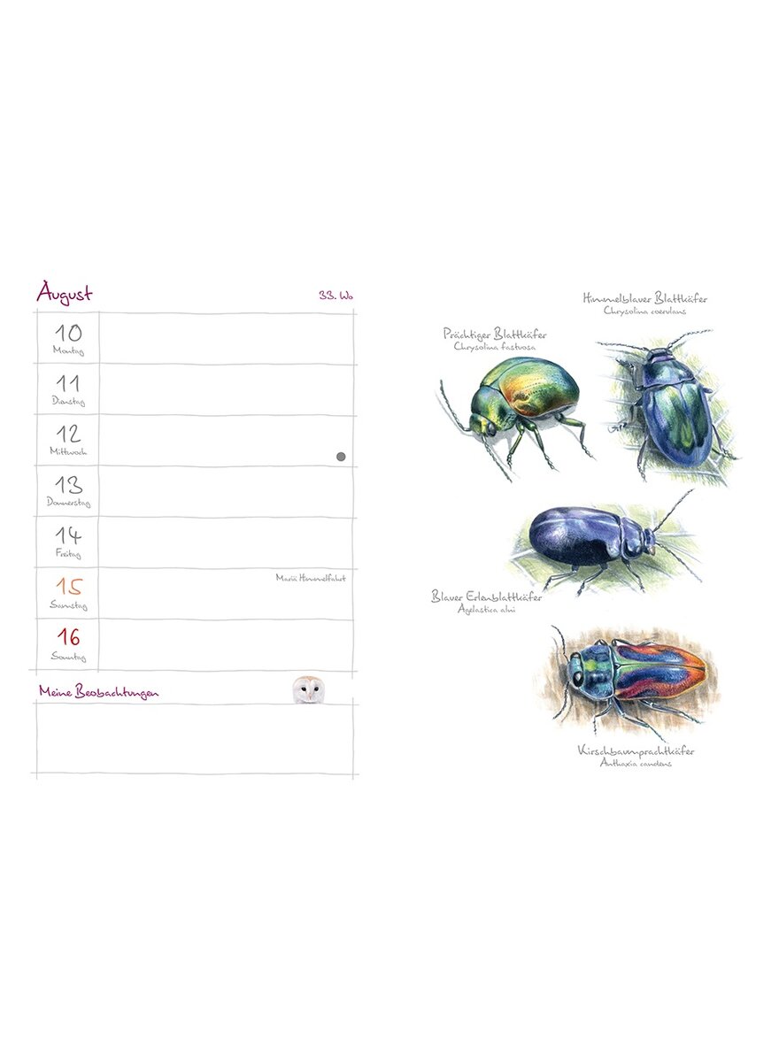 Auf diesem Bild sehen Sie das Produktbild 4 fr MEIN NATURKALENDER 2026 - CHRISTOPHER SCHMIDT