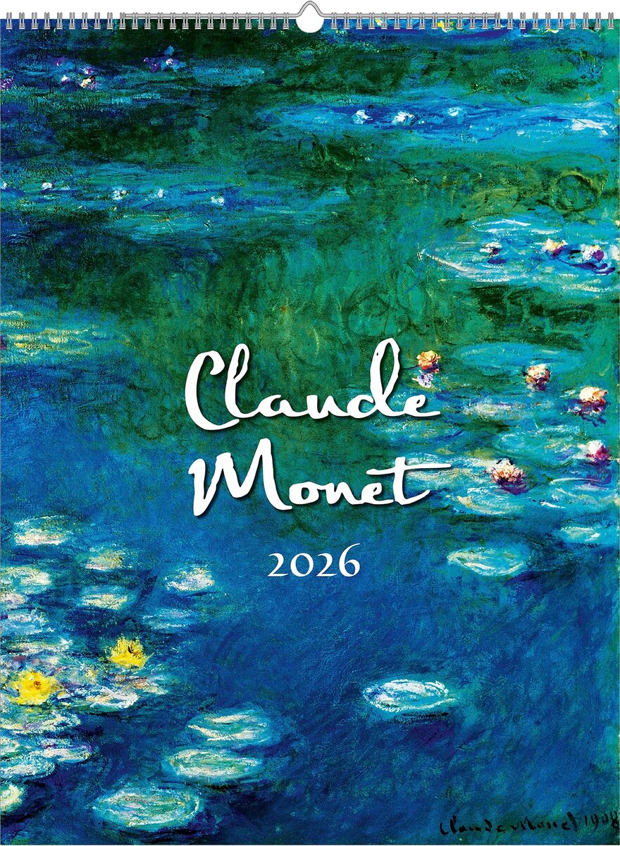 Auf diesem Bild sehen Sie das Produktbild 1 fr KALENDER CLAUDE MONET 2026 -