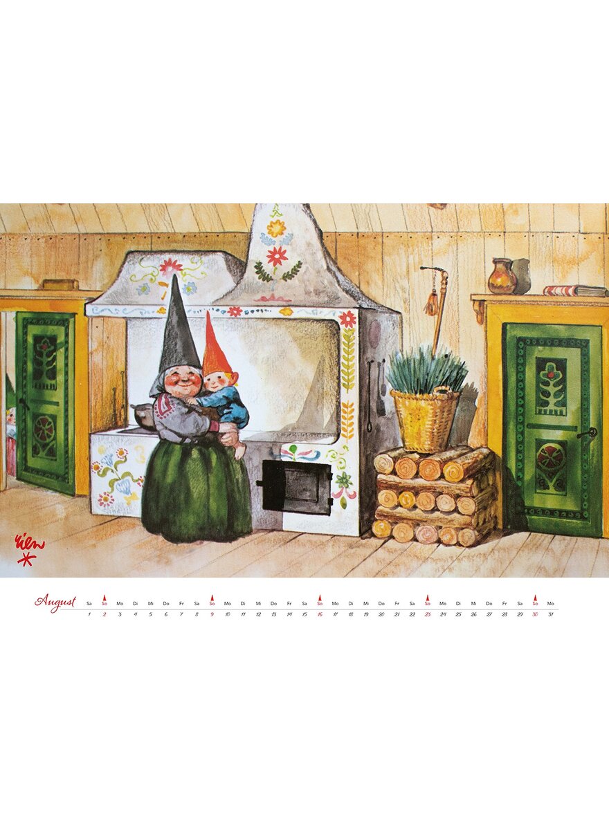 Auf diesem Bild sehen Sie das Produktbild 4 fr KALENDER HEINZELMNNCHEN 2026