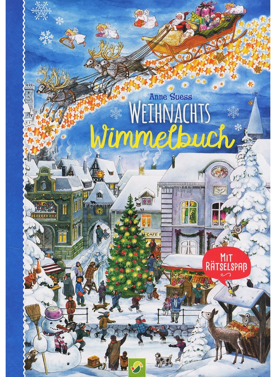 Auf diesem Bild sehen Sie das Produktbild 1 fr WEIHNACHTS-WIMMELBUCH - ANNE SUESS