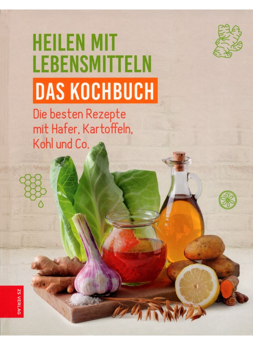 Auf diesem Bild sehen Sie das Produktbild 1 fr HEILEN MIT LEBENSMITTELN-(M) DAS KOCHBUCH -