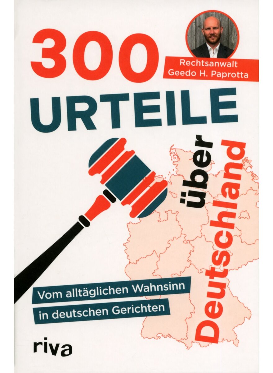 Auf diesem Bild sehen Sie das Produktbild 1 fr 300 URTEILE BER DEUTSCHLAND - GEEDO H. PAPROTTA