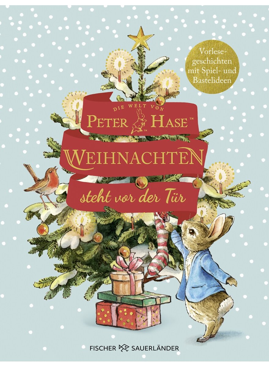 Auf diesem Bild sehen Sie das Produktbild 1 fr PETER HASE - WEIHNACHTEN STEHT VOR DER TR - BEATRIX POTTER