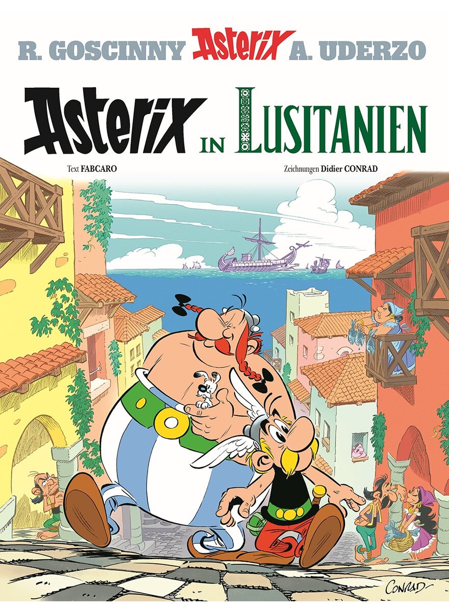 Auf diesem Bild sehen Sie das Produktbild 1 fr ASTERIX IN LUSITANIEN - FABCARO/CONRAD