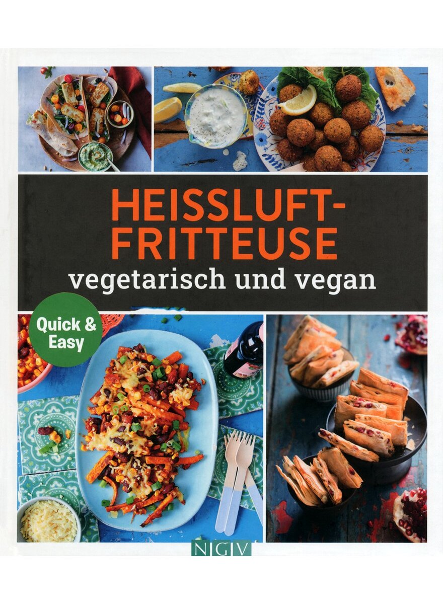 Auf diesem Bild sehen Sie das Produktbild 1 fr HEILUFT-FRITTEUSE VEGETARISCH UND VEGAN -
