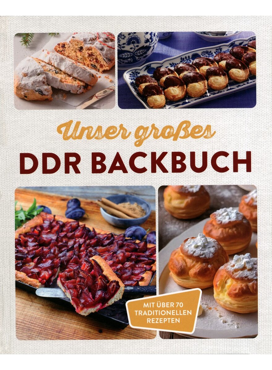 Auf diesem Bild sehen Sie das Produktbild 1 fr UNSER GROES DDR BACKBUCH -