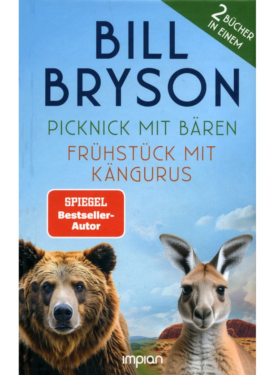 Auf diesem Bild sehen Sie das Produktbild 1 fr PICKNICK MIT BREN UND FRHSTCK MIT KNGURUS - BILL BRYSON