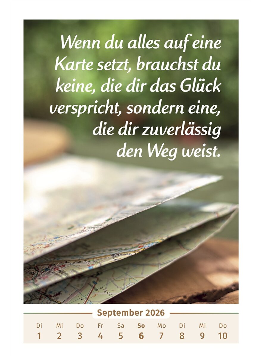 Auf diesem Bild sehen Sie das Produktbild fr 5 DER LEBENSFREUDE-KALENDER 2026