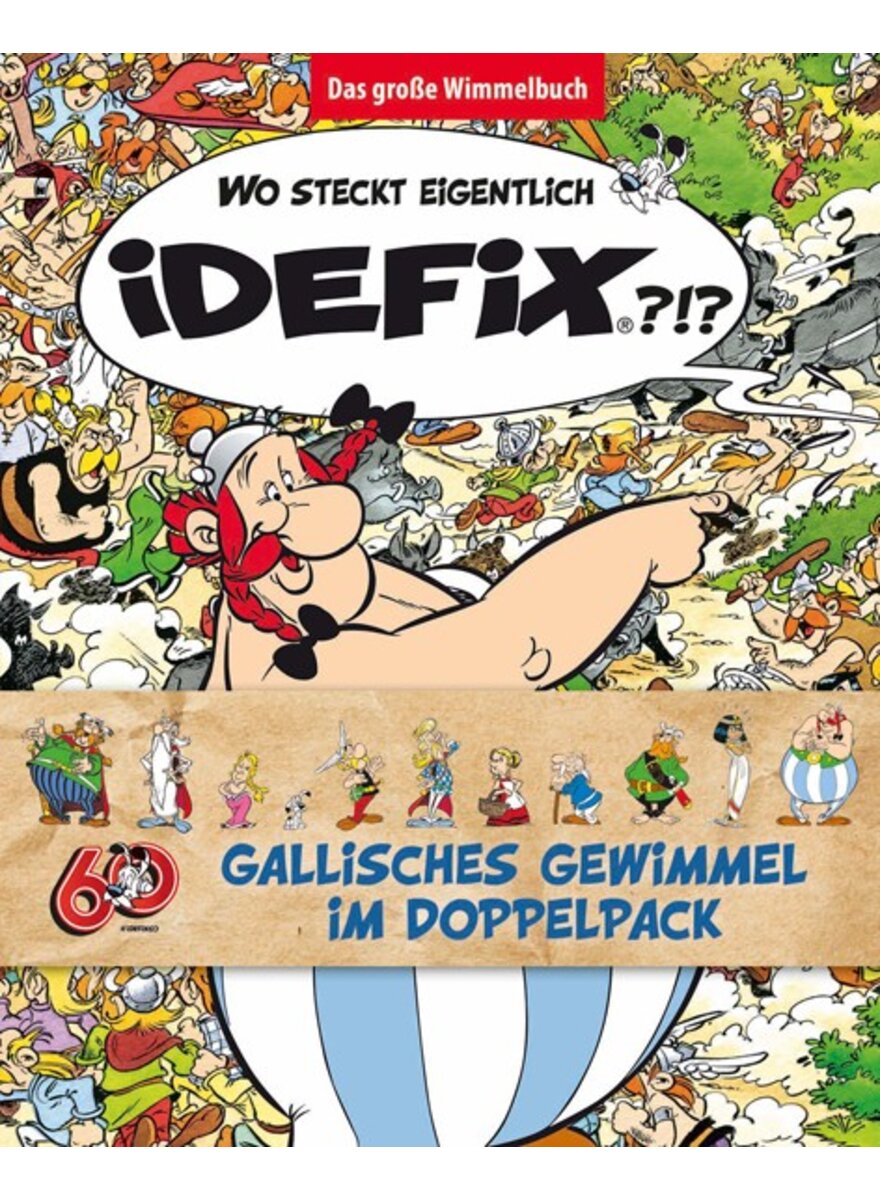 Auf diesem Bild sehen Sie das Produktbild 1 f�r ASTERIX-WIMMELB�CHER IM DOPPELPACK - UDERZO/GOSCINNY