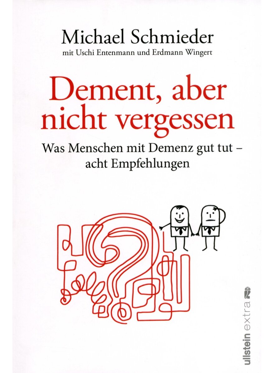 Auf diesem Bild sehen Sie das Produktbild 1 f�r DEMENT, ABER NICHT VERGESSEN - SCHMIEDER/ENTENMANN/WINGERT