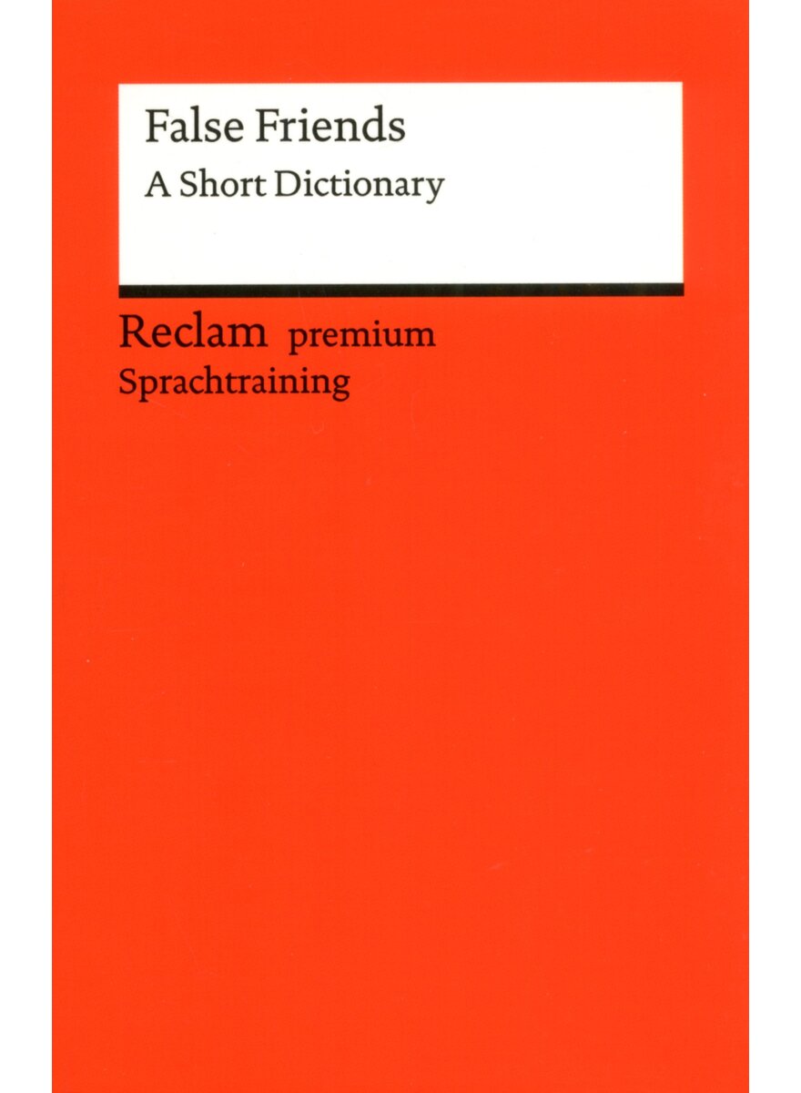 Auf diesem Bild sehen Sie das Produktbild 1 f�r FALSE FRIENDS - DRETZKE/NESTER