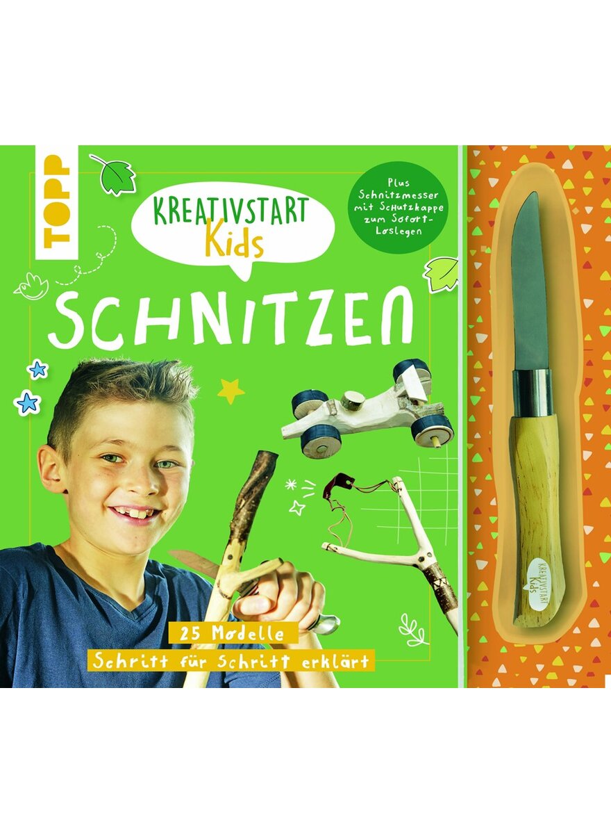 Auf diesem Bild sehen Sie das Produktbild 1 f�r KREATIVSTART KIDS - SCHNITZEN - STICKLING/KEMPTER