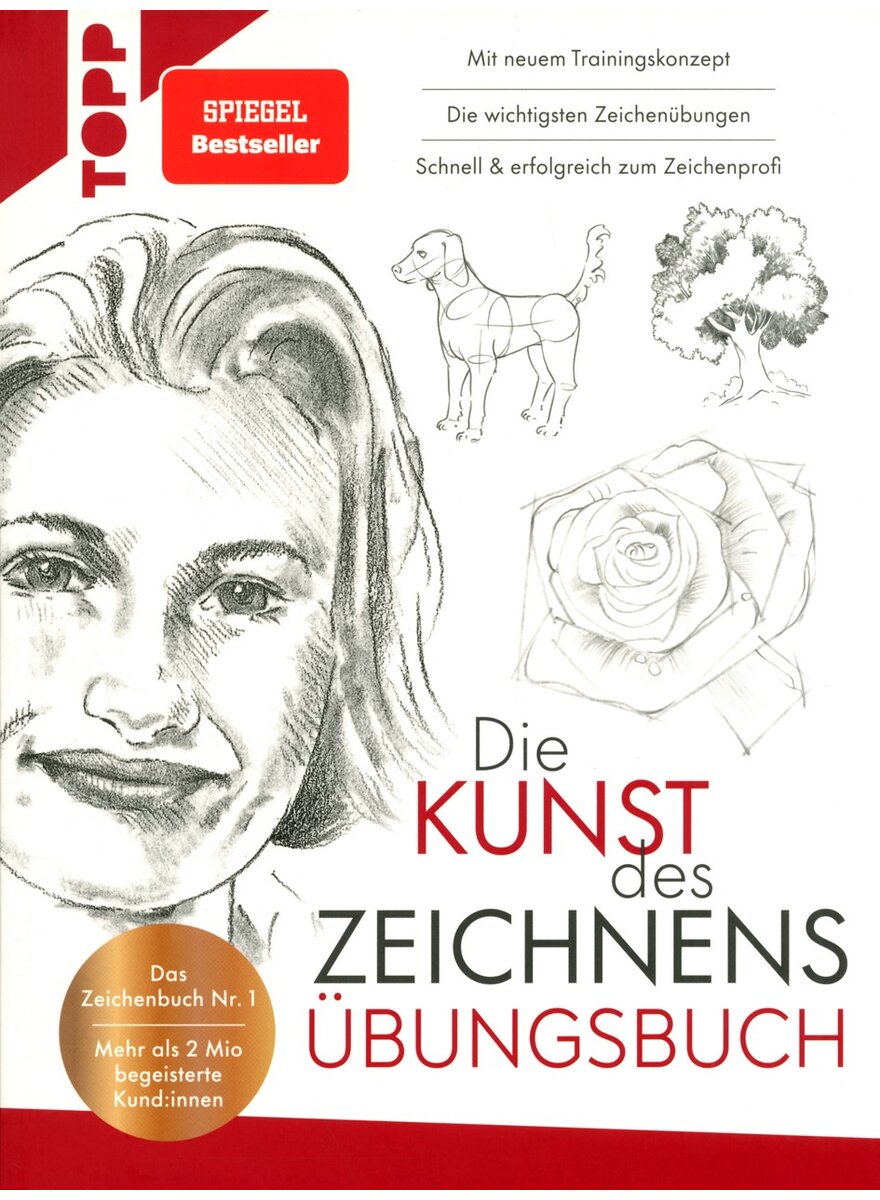 Auf diesem Bild sehen Sie das Produktbild 1 f�r DIE KUNST DES ZEICHNENS - �BUNGSBUCH -