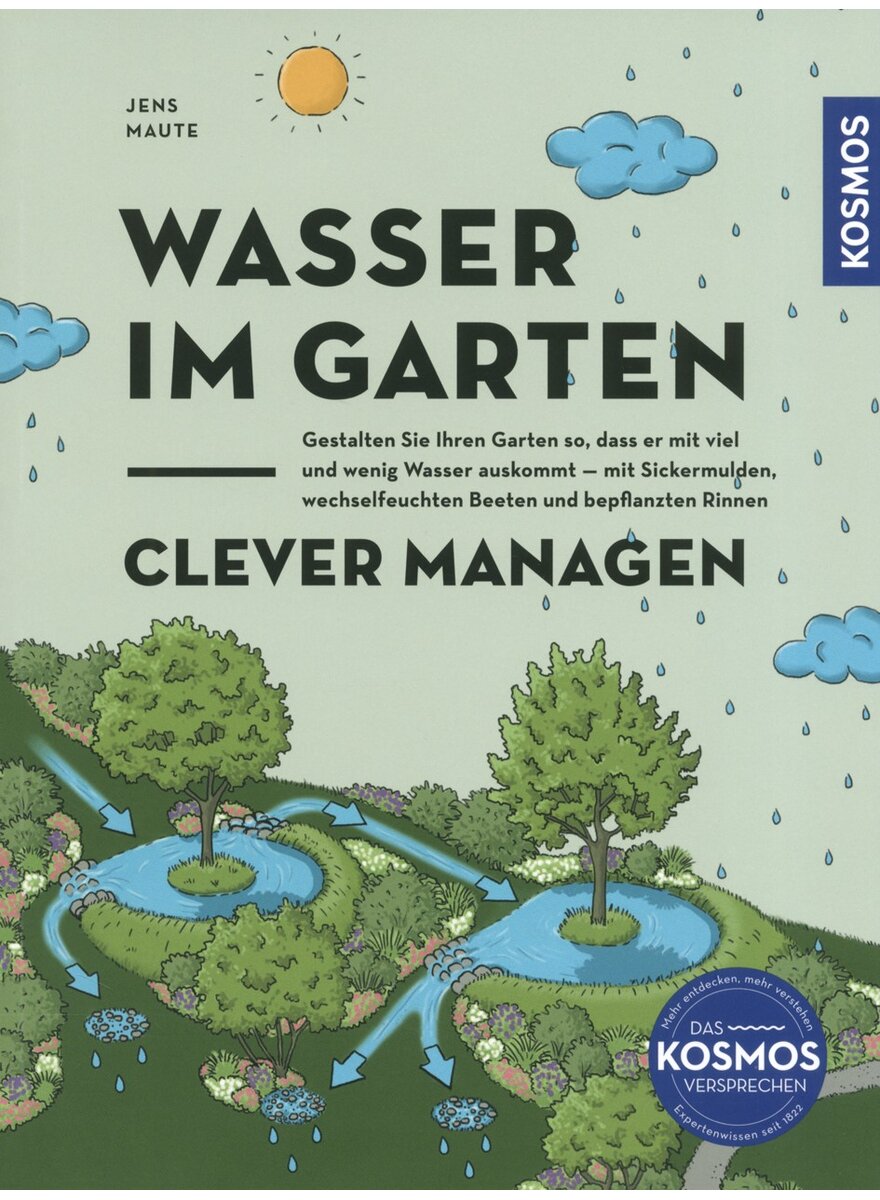 Auf diesem Bild sehen Sie das Produktbild 1 f�r WASSER IM GARTEN CLEVER MANAGEN - JENS MAUTE