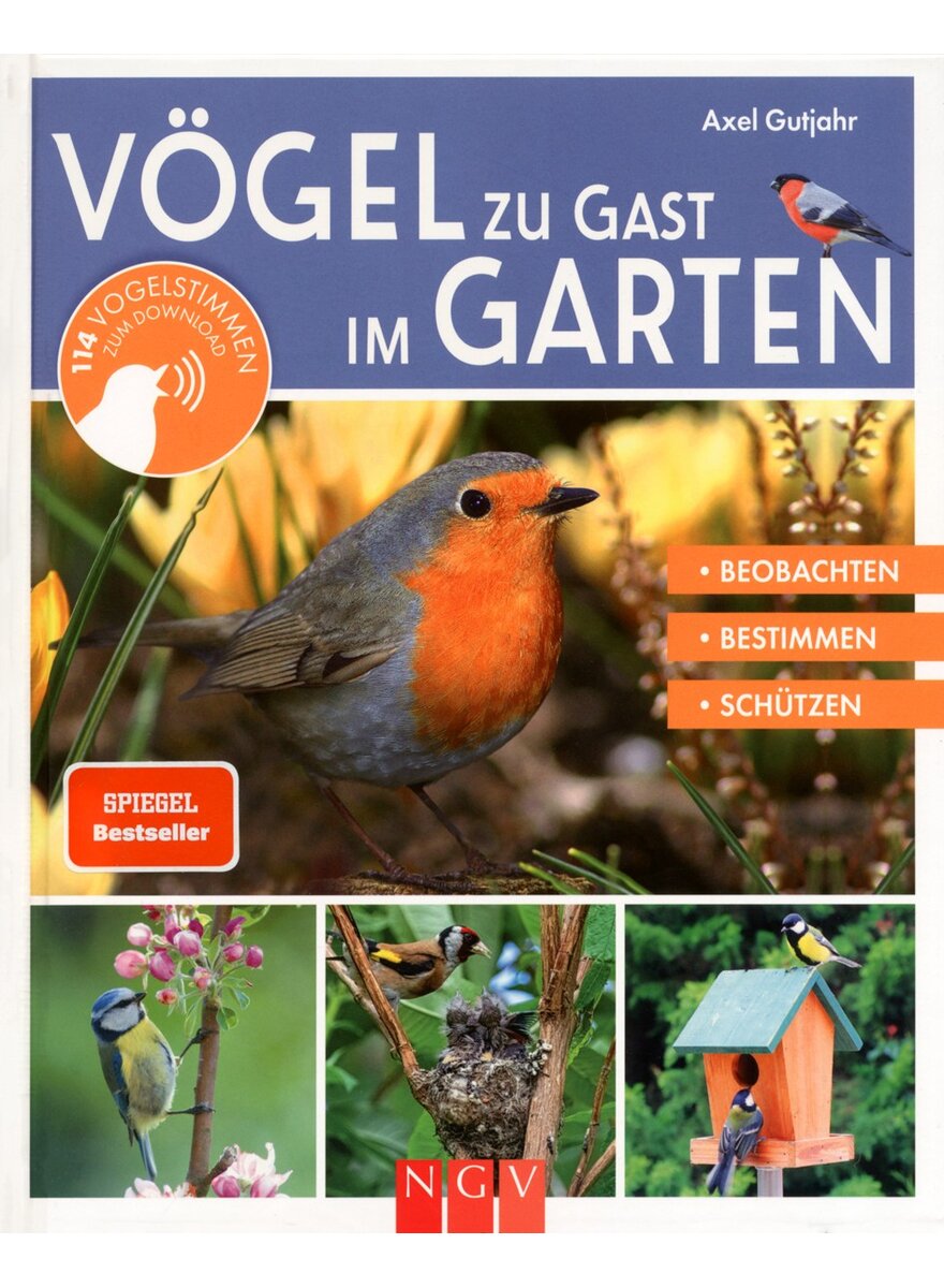 Auf diesem Bild sehen Sie das Produktbild 1 f�r V�GEL ZU GAST IM GARTEN - AXEL GUTJAHR