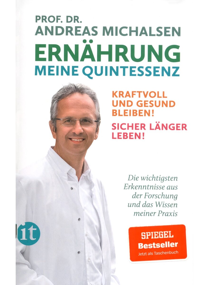 Auf diesem Bild sehen Sie das Produktbild 1 f�r ERN�HRUNG-MEINE QUINTESSENZ - ANDREAS MICHALSEN