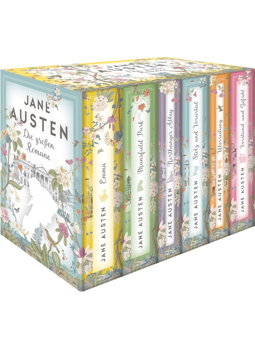 Auf diesem Bild sehen Sie das Produktbild 1 f�r JANE AUSTEN-DIE GROSSEN ROMANE -