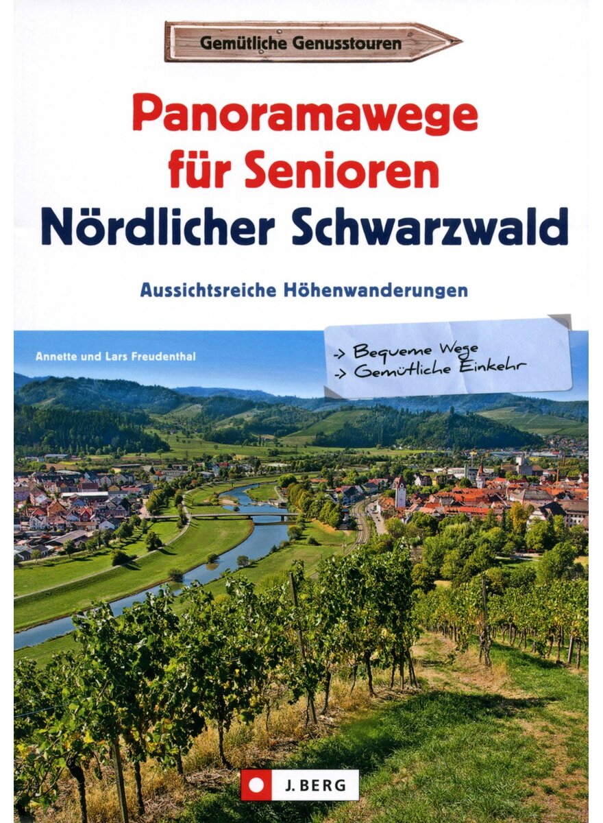 Auf diesem Bild sehen Sie das Produktbild 1 f�r PANORAMAWEGE F�R SENIOREN- N�RDLICHER SCHWARZWALD - ANNETTE UND LARS FREUDENTHAL