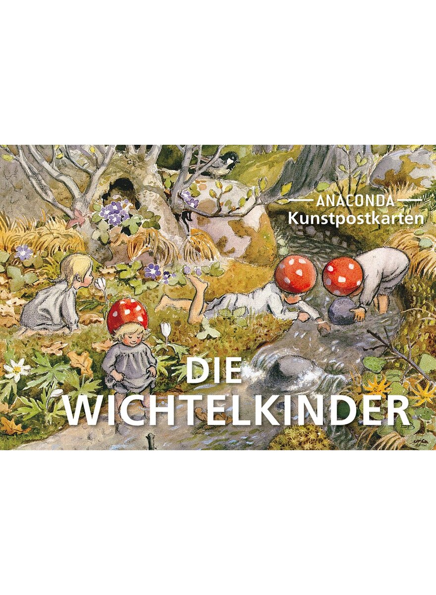 Auf diesem Bild sehen Sie das Produktbild 1 f�r KUNSTPOSTKARTEN DIE WICHTEL- KINDER -