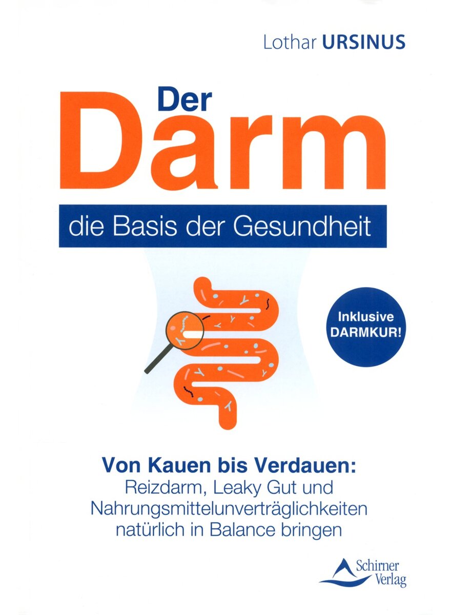 Auf diesem Bild sehen Sie das Produktbild 1 f�r DER DARM - DIE BASIS DER GESUNDHEIT - LOTHAR URSINUS