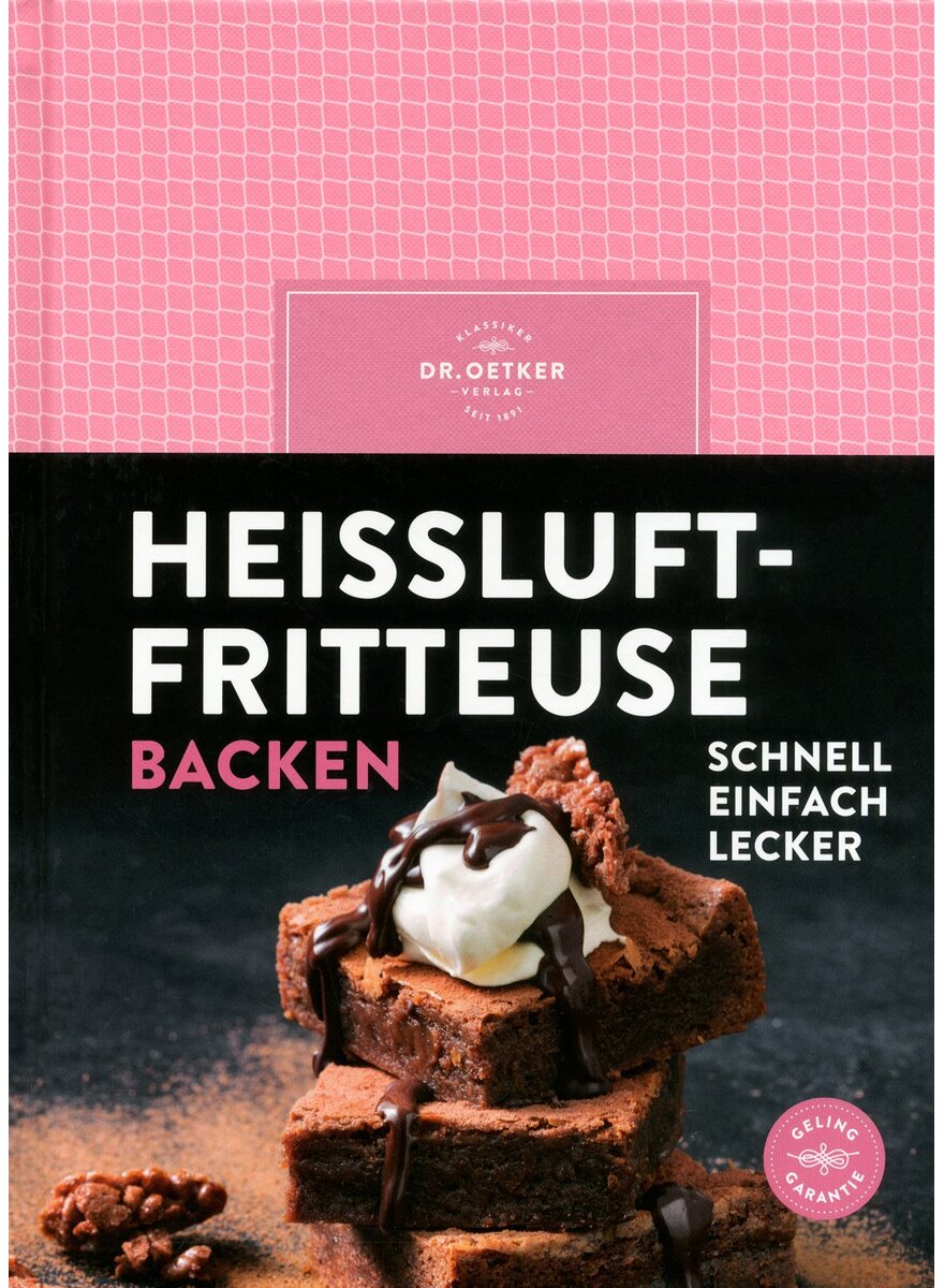 Auf diesem Bild sehen Sie das Produktbild 1 f�r HEISSLUFTFRITTEUSE BACKEN - DR. OETKER
