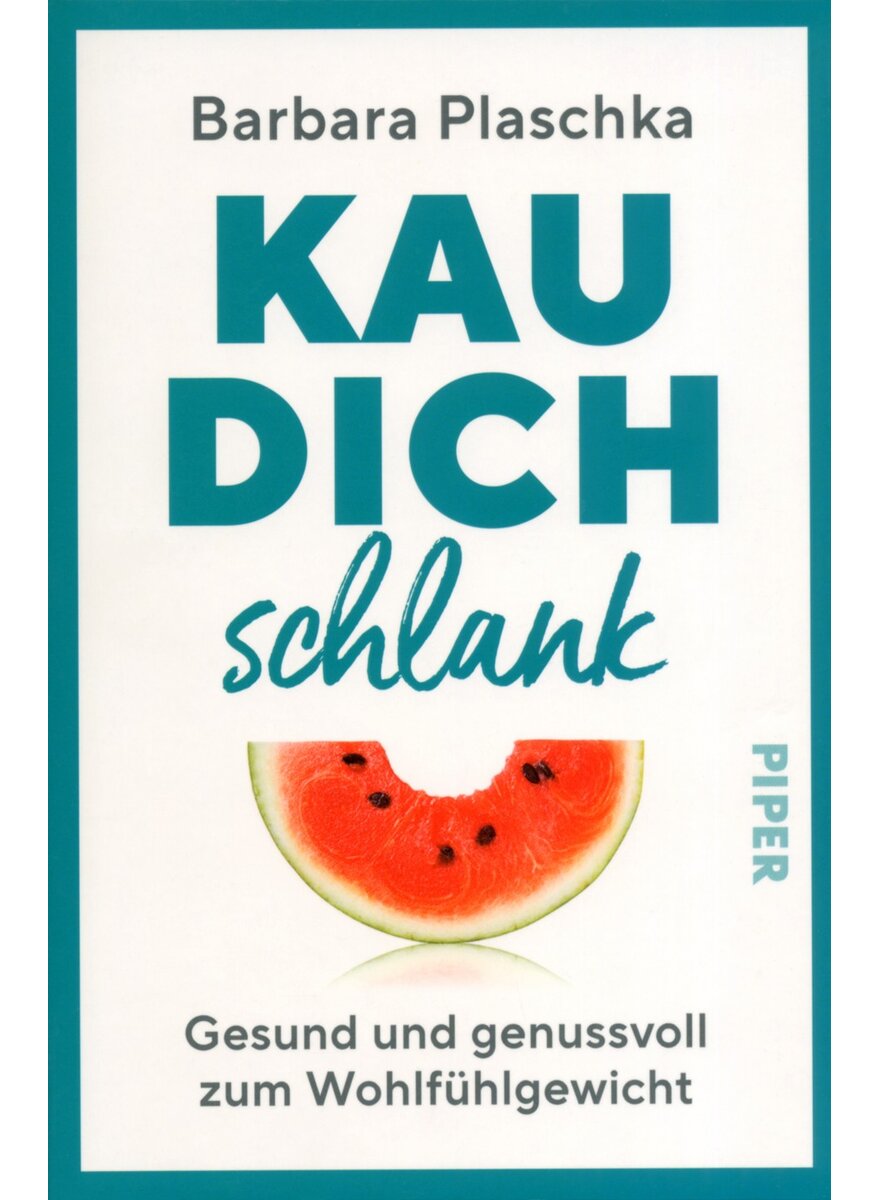 Auf diesem Bild sehen Sie das Produktbild 1 f�r KAU DICH SCHLANK - BARBARA PLASCHKA