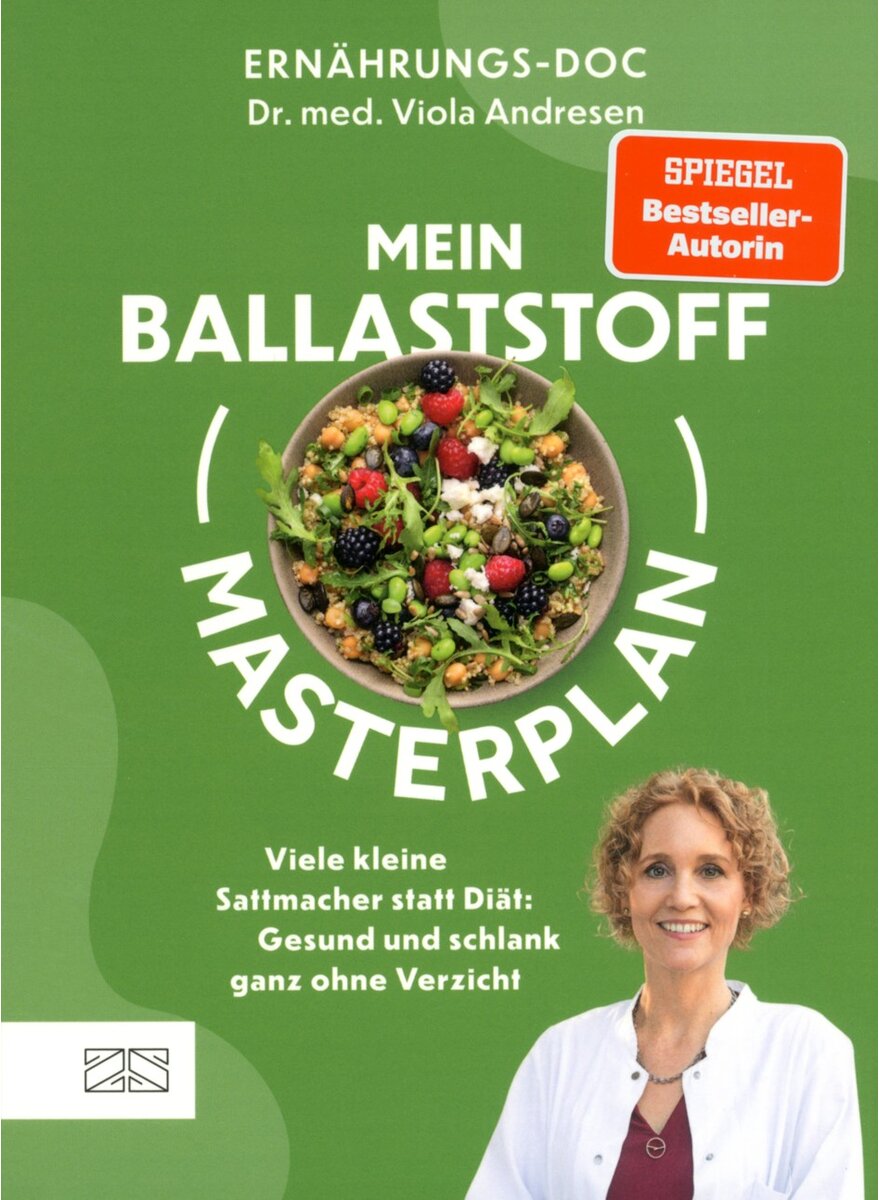 Auf diesem Bild sehen Sie das Produktbild 1 f�r MEIN BALLASTSTOFF-MASTERPLAN - VIOLA ANDRESEN