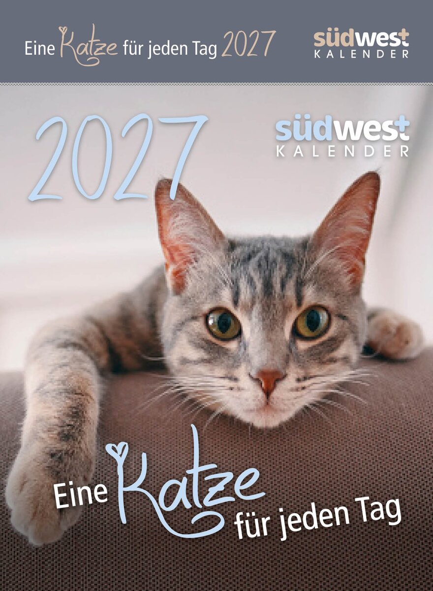Auf diesem Bild sehen Sie das Produktbild 1 f�r KALENDER EINE KATZE F�R JEDEN TAG 2027 -