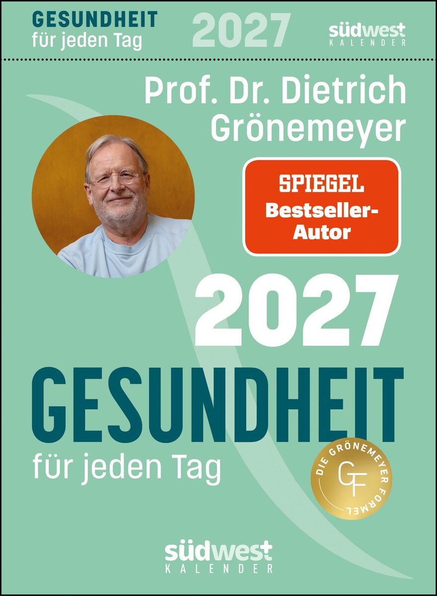 Auf diesem Bild sehen Sie das Produktbild 1 f�r KALENDER GESUNDHEIT F�R JEDEN TAG 2027 - DIETRICH GR�NEMEYER