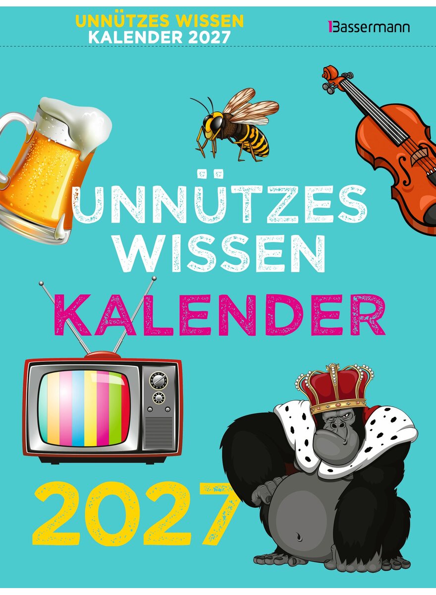 Auf diesem Bild sehen Sie das Produktbild 1 f�r UNN�TZES WISSEN KALENDER 2027