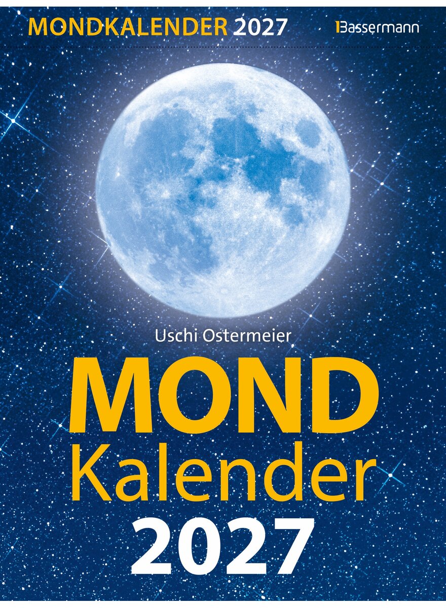 Auf diesem Bild sehen Sie das Produktbild 1 f�r MONDKALENDER 2027 - USCHI OSTERMEIER