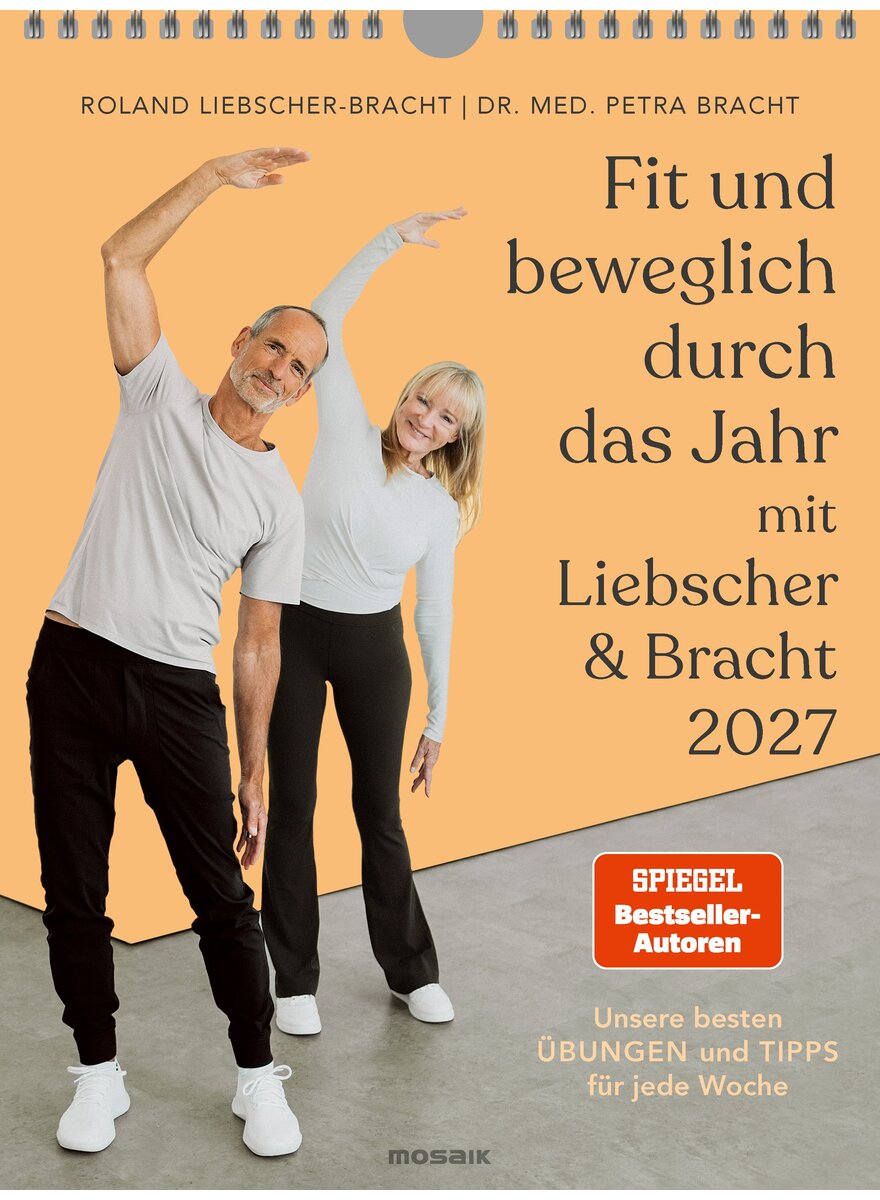 Auf diesem Bild sehen Sie das Produktbild 1 f�r KALENDER FIT UND BEWEGLICH DURCH DAS JAHR MIT LIEBSCHER & BRACHT 2027 -