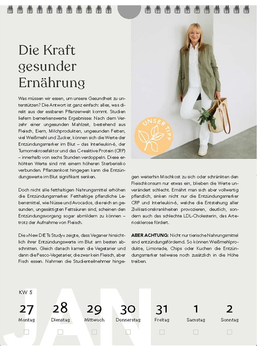 Auf diesem Bild sehen Sie das Produktbild 3 f�r KALENDER FIT UND BEWEGLICH DURCH DAS JAHR MIT LIEBSCHER & BRACHT 2027 -