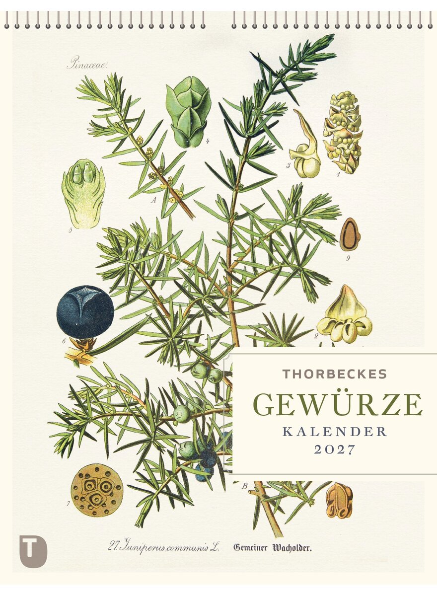 Auf diesem Bild sehen Sie das Produktbild 1 f�r THORBECKES GEW�RZE-KALENDER 2027 -