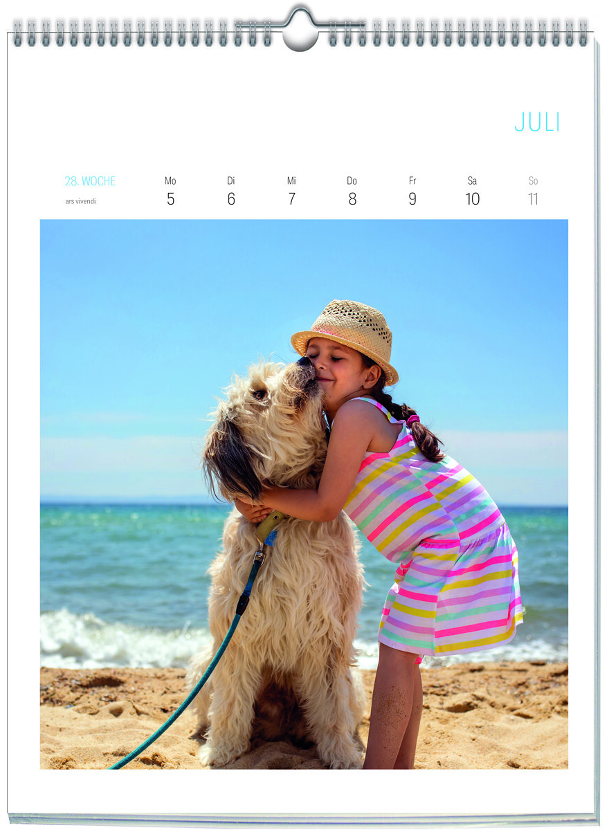 Auf diesem Bild sehen Sie das Produktbild 3 f�r LITERARISCHER HUNDE-KALENDER 2027 -